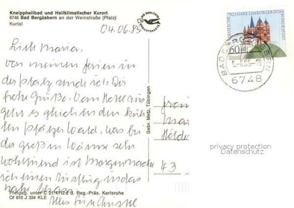 Bad Bergzabern Fliegeraufnahme Kurtal – Bild 2