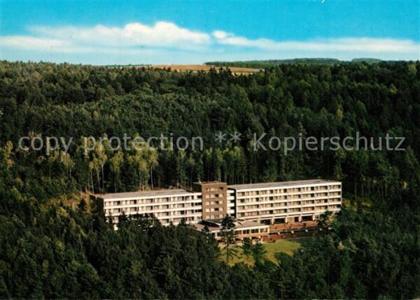 Bad Neustadt Fliegeraufnahme Frankensanatorium