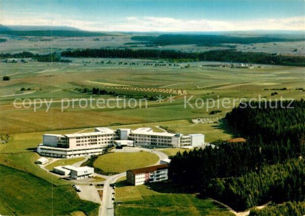 Donaueschingen Fliegeraufnahme Sanatorium Sonnhalde