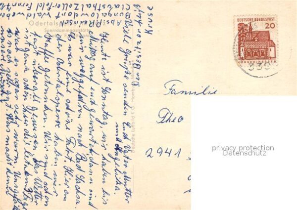 Odertalsperre Fliegeraufnahme – Bild 2