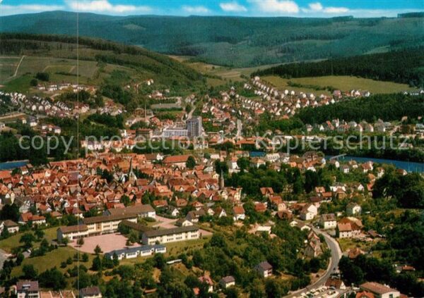 Melsungen Fulda Fliegeraufnahme