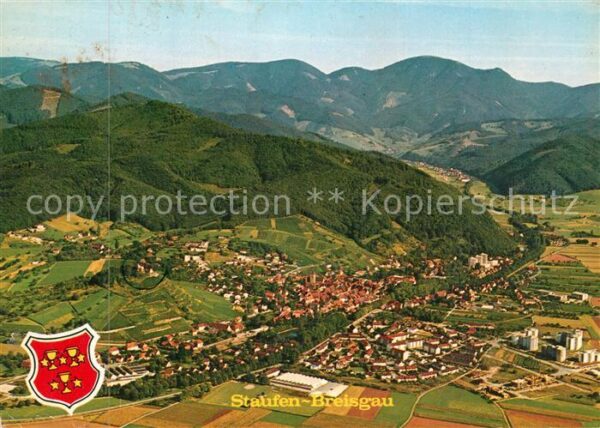 Staufen Breisgau Fliegeraufnahme
