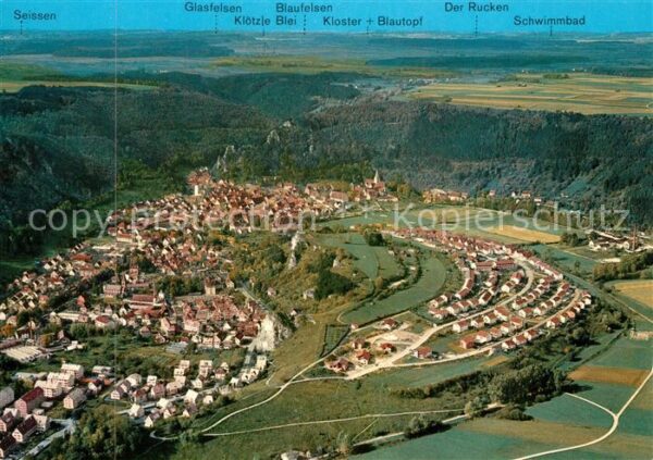 Blaubeuren Fliegeraufnahme