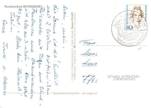 Bensersiel Fliegeraufnahme – Bild 2