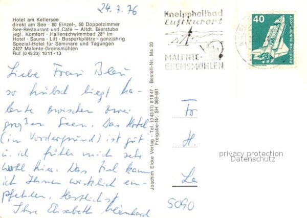 Kellersee Fliegeraufnahme Hotel – Bild 2