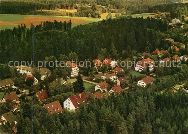 Koenigsfeld Schwarzwald Fliegeraufnahme