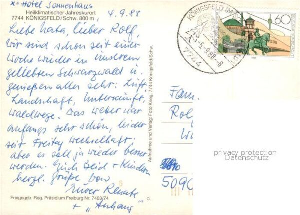 Koenigsfeld Schwarzwald Fliegeraufnahme – Bild 2