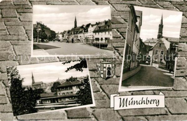 Muenchberg Oberfranken Stadt der Textilindustrie Ortsmotive Ki