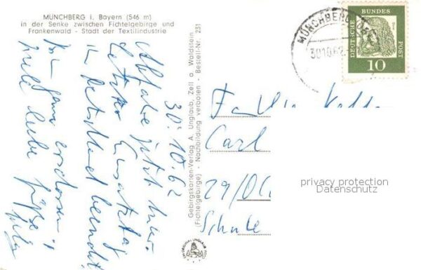 Muenchberg Oberfranken Stadt der Textilindustrie Ortsmotive Ki – Bild 2