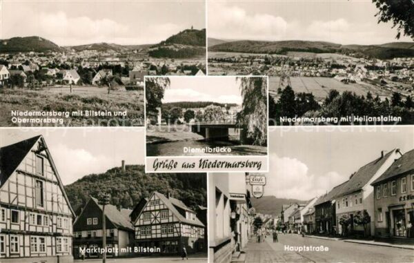 Niedermarsberg mit Bilstein Obermarsberg Niedermarsber