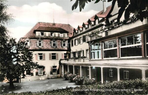 Oberachern Sanatorium Friedrichshöhe