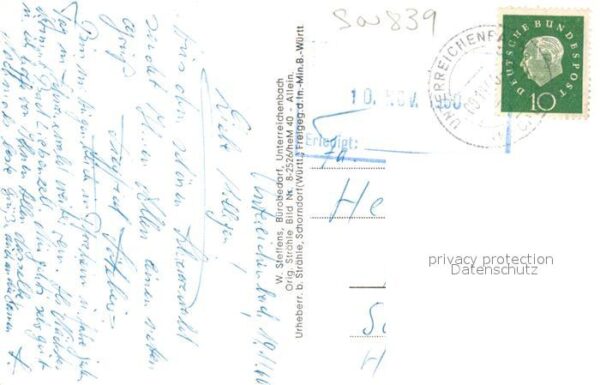 Unterreichenbach Calw Luftkurort im Schwarzwald Fliegeraufnah – Bild 2