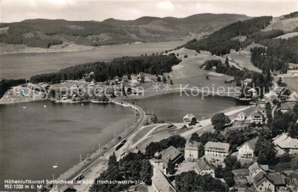 Schluchsee Höhenluftkurort im Schwarzwald Fliegera