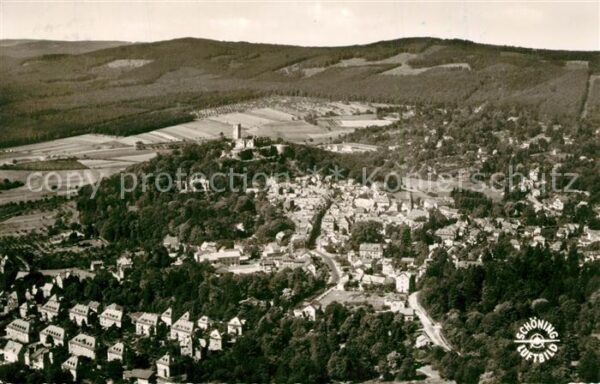 Koenigstein Taunus Fliegeraufnahme