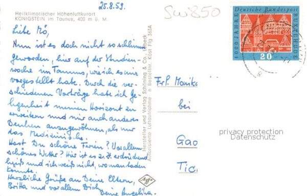 Koenigstein Taunus Fliegeraufnahme – Bild 2
