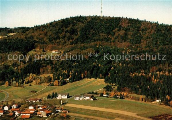 Oelberg Oberbayern Cafe Pension Wimmer Fliegeraufnahme