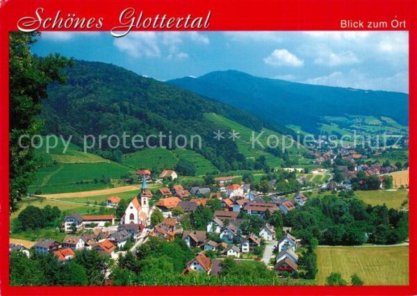 Glottertal Panorama Schwarzwald