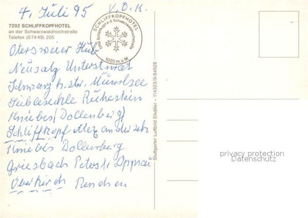 Baden-Baden Schliffkopfhotel Schwarzwaldhochstrasse – Bild 2