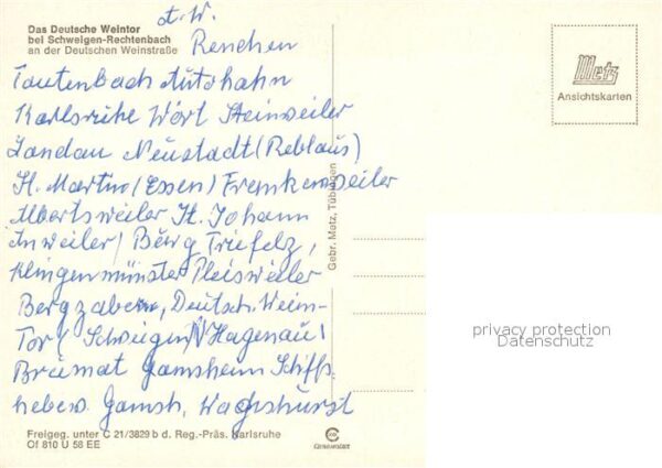 Schweigen-Rechtenbach Deutsches Weintor Deutsche Weinstrasse – Bild 2