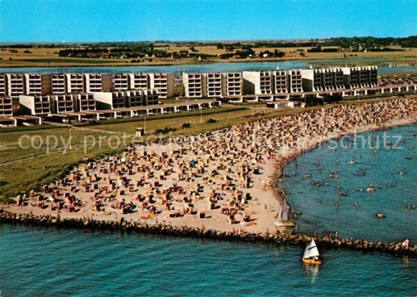 Burg Fehmarn Burgtiefe Ostseeheilbad Fliegeraufnahme