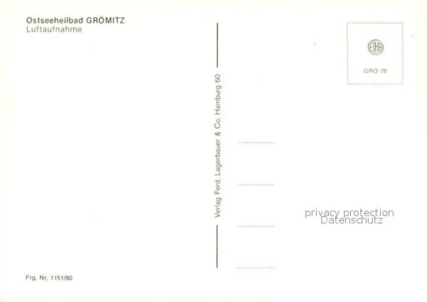 Groemitz Ostseebad Fliegeraufnahme – Bild 2