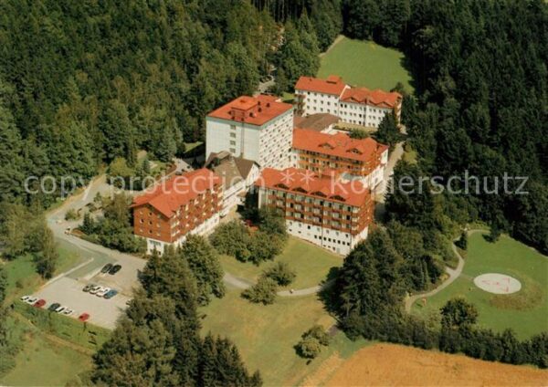 Cham Oberpfalz BKK Bayerwald Klinik Fliegeraufnahme