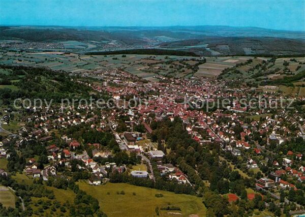 Bad Orb Herzheilbad im Spessart Fliegeraufnahme