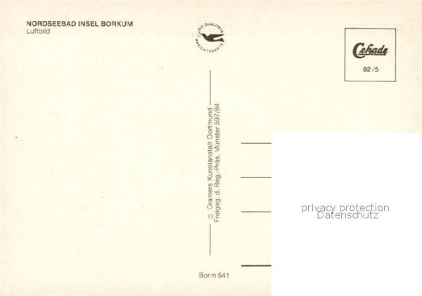 Borkum Nordseeinsel Fliegeraufnahme – Bild 2