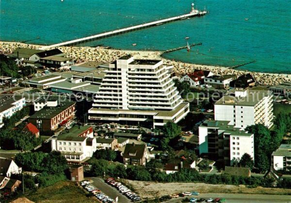 Groemitz Ostseebad Hotels Strand Fliegeraufnahme