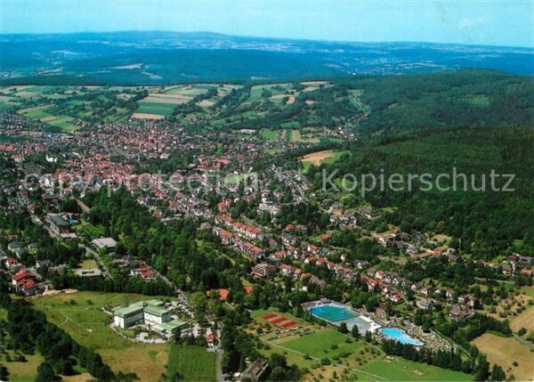 Bad Orb Kurort Naturpark Spessart Fliegeraufnah
