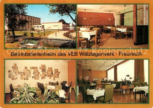 Fraureuth Betriebsferienheim des VEB Wälzlagerwer