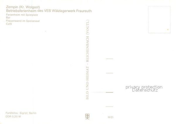 Fraureuth Betriebsferienheim des VEB Wälzlagerwer – Bild 2