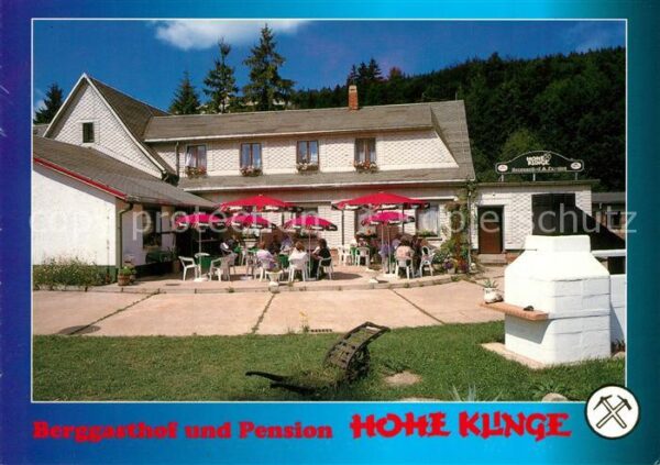 Trusetal Berggasthof Pension Hohe Klinge Terrass