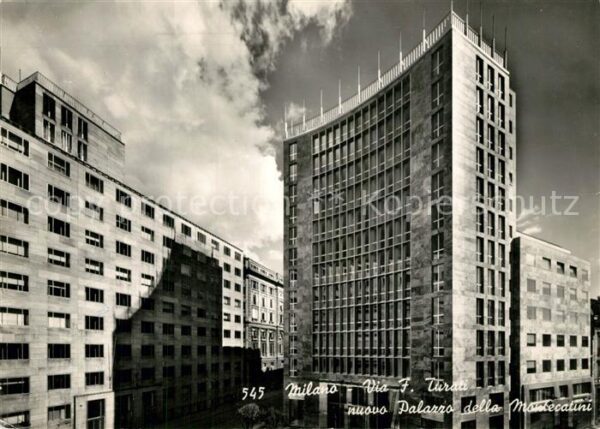 Milano Via F. Turati Palazzio della Montecatin