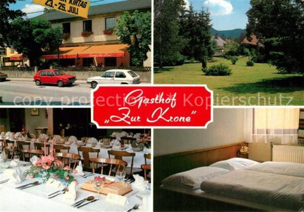Gaaden Gasthof Zur Krone Fremdenzimmer Festtaf