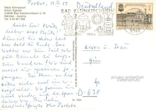 Bad Kleinkirchheim Kaernten Gästehaus Pension Haus Almrausch – Bild 2