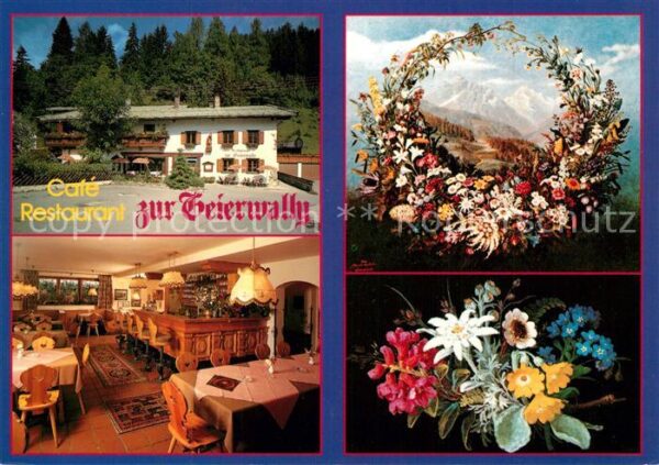Elbigenalp Cafe Restaurant Zur Geierwally Blumenkr
