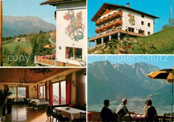 Sankt Koloman Gasthof Pension Alpenrose Fassadenmaler