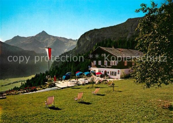 Hippach Rasthaus Wasserfall Schnitzlwirt Alpenp
