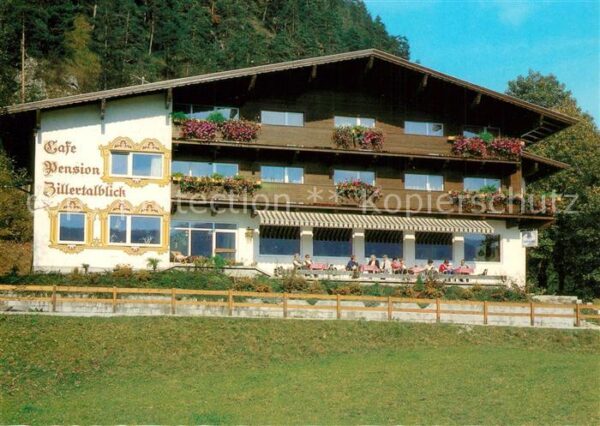 Muenster Tirol Pension Cafe Zillertalblick