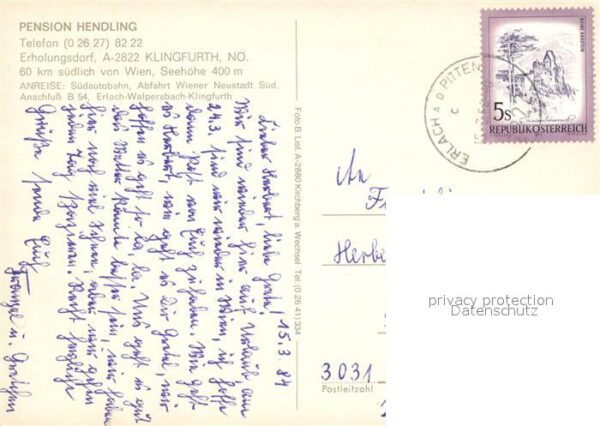 Klingfurth Pension Hendling Landschaftspanorama – Bild 2