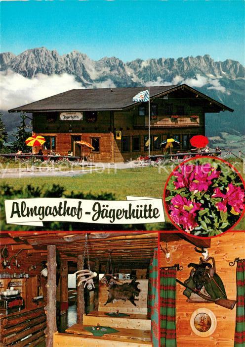 Ellmau Tirol Almgasthof Jägerhütte Wilder Kaiser Kai