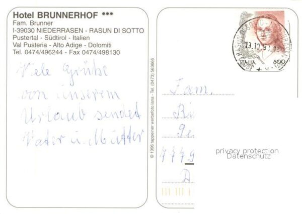 Niederrasen Hotel Brunnerhof – Bild 2