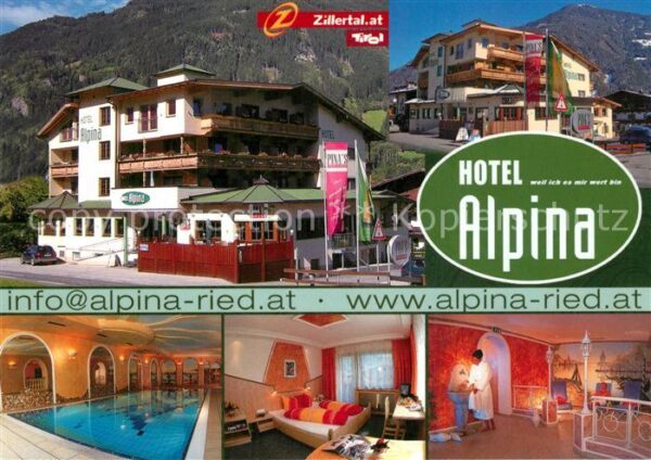 Ried Zillertal Hotel Alpina Hallenbad Fremdenzimmer Sa