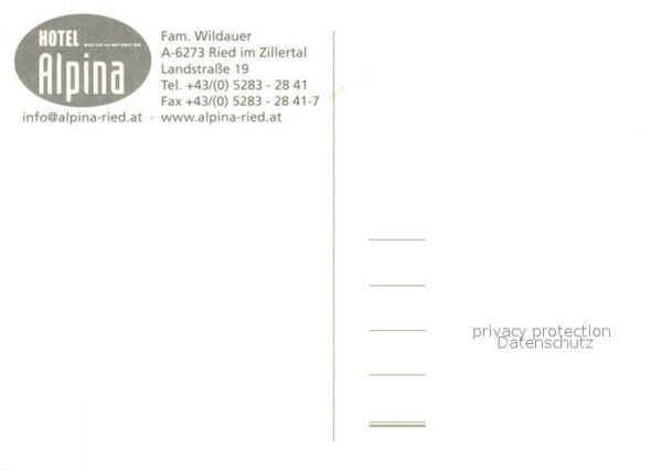 Ried Zillertal Hotel Alpina Hallenbad Fremdenzimmer Sa – Bild 2