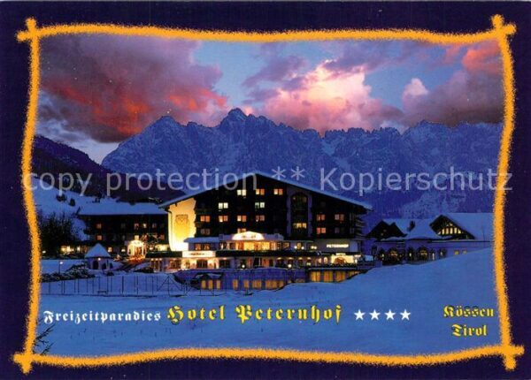 Koessen Tirol Freizeitparadies Hotel Peternhof im Win