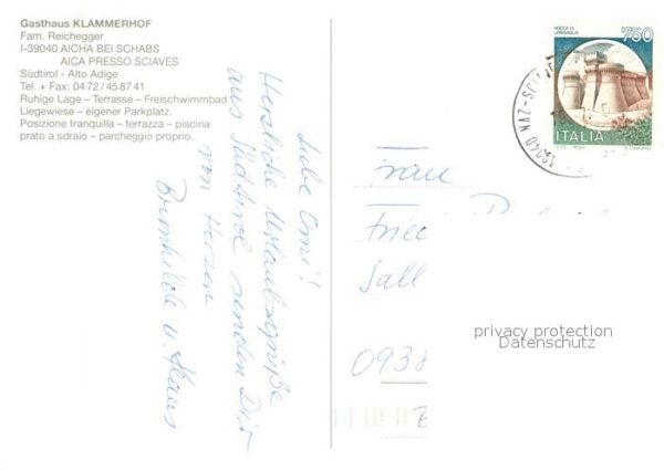 Aicha Schabs Gasthaus Klammerhof Restaurant Fremdenz – Bild 2