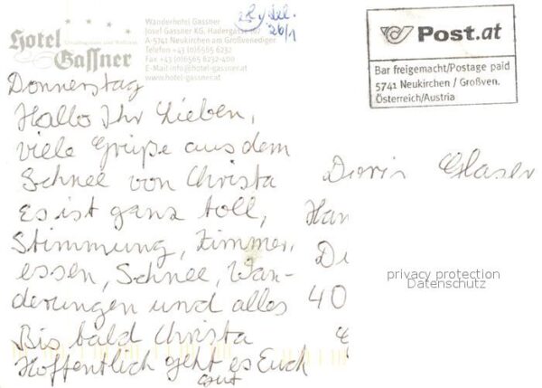Neukirchen Grossvenediger Hotel Gassner im Winter – Bild 2