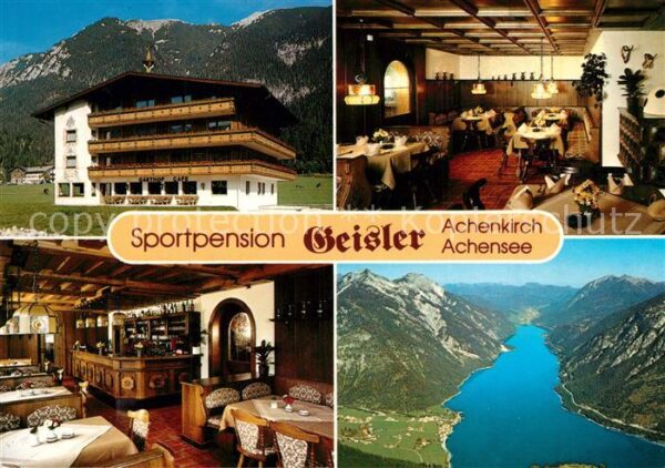 Achenkirch Sportpension Gasthof Geisler Alpenpanor