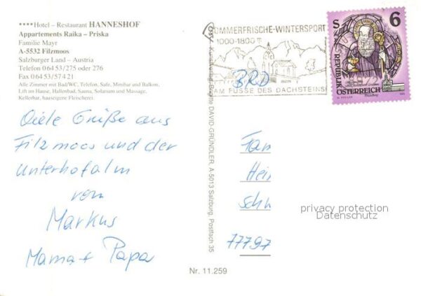 Filzmoos Hotel Restaurant Hanneshof am Dachstein – Bild 2